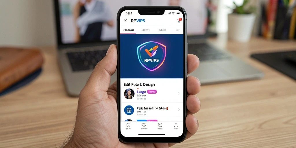 Tampilan antarmuka RPVIP5 yang user-friendly dan responsif.