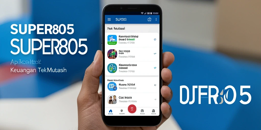 Antarmuka pengguna SUPER805 yang menampilkan fungsi Cek Mutasi.
