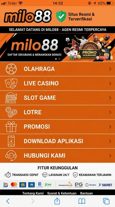 Kanal Resmi milo88 untuk Pengguna Android Indonesia